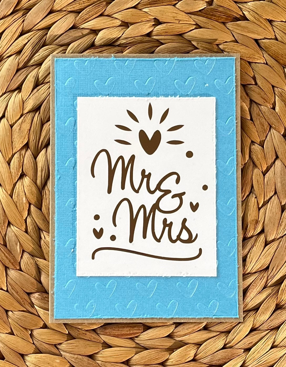 Mr. & Mrs. - rosa & blau